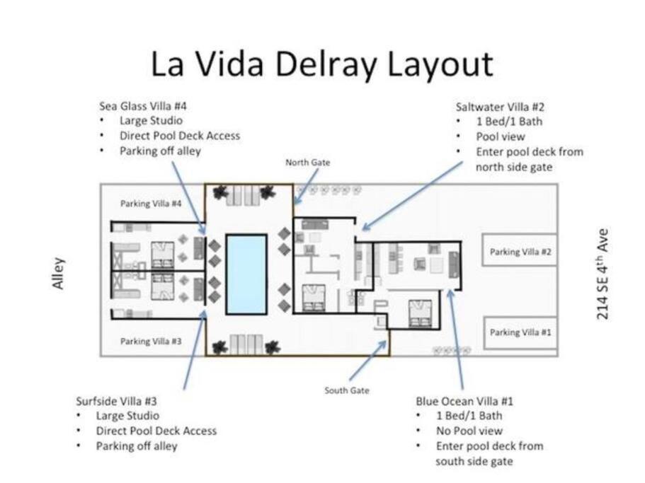 Appartement La Vida Delray #4-Lux W/Heated Pool-Best Location! à Delray Beach Extérieur photo